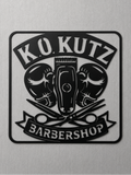 Custom 1'X1' Steel Logo