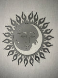 Sun & Moon Steel Wall Decor